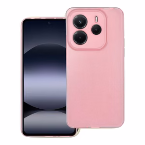 Suojakuori Xiaomi Redmi Note 14 5G:lle kirkas suojakuori 2 mm Blink vaaleanpunainen