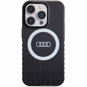 Audi IML Big Logo MagSafe Suojakuori iPhone 14 Pro:lle - musta
