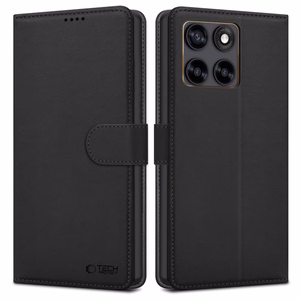 Tech-Protect Wallet Case for Motorola Edge 70 Fusion / Fusion + 5G - Black