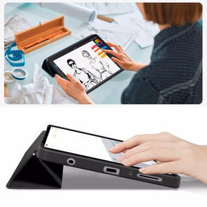 TechProtect SmartCase Case for Samsung Galaxy Tab A9 / A11 8.7 X110 / X115 / X133 / X135 - Black