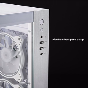 Chieftec GM-30W-TG-OP – cube computer case, white
