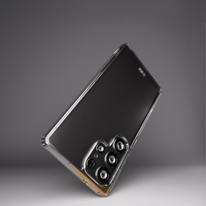 SBS D3O suojakuori Samsung Galaxy S25 Ultra -puhelimelle - läpinäkyvä