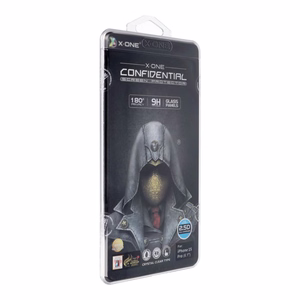X-ONE Full Cover Extra Strong Privacy - for iPhone 15 Pro (full glue) tempered glass 9H