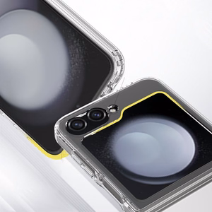 Tech-Protect FlexAir Hybrid Suojakuori Samsung Galaxy Z Flip 6 / 7 FE:lle - läpinäkyvä