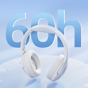 QCY H3 Lite over-ear-kuulokkeet ANC ja Bluetooth 5.3 (valkoinen)