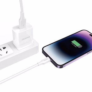 Dudao L2sL USB-A - Lightning 6A Kaapeli 1,2m - valkoinen