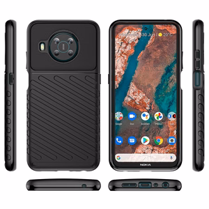 Thunder Case joustava panssaroitu suojus Nokia X100:lle musta