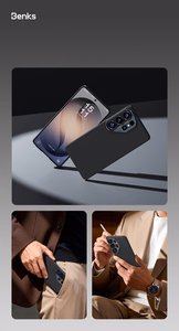 Benks Magnetic Armor Air Kevlar Case Metal Frame 600D (C.K.FL.SA.BK.J050) for Samsung Galaxy S26 Ultra black