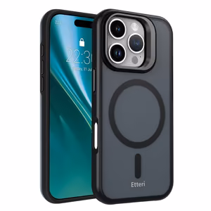 Etteri Morning Fog case for iPhone 16 Pro 6.3" black