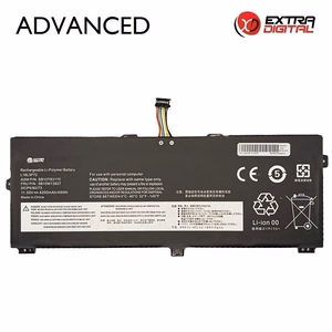 Kannettavan tietokoneen akku LENOVO L18L3P72, 4200 mAh, Extra Digital Advanced