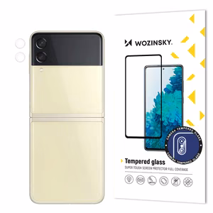 Wozinsky Camera Glass 9H karkaistu lasi kaikille kameroille Samsung Galaxy Z Flip 3 kamera