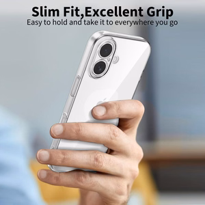 Tech-Protect FlexAir Suojakuori iPhone 17:lle - läpinäkyvä