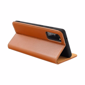 SMART PRO Book nahkainen Suojakuori XIAOMI Redmi Note 15 PRO 5G:lle ruskea
