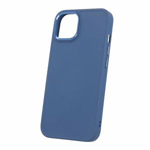 Satiininen kuori iPhone 15 Pro Max 6,7" tummansininen