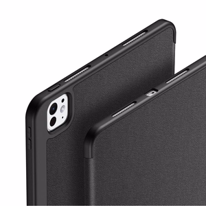 DUX DUCIS Domo Taitettava Suojakuori kynäsäilytyksellä iPad Pro 11 (2024):lle - musta