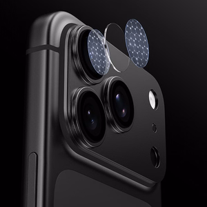 Benks OmniWarrior integroitu metallinen kameran linssinsuoja (C.M.SX.AP.BK.R070) iPhone 18 Pro -puhelimelle (AR, musta)