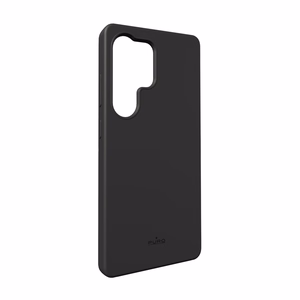 Puro Icon silikoninen suojakuori Samsung Galaxy S25 Ultra -puhelimelle - musta