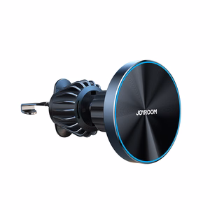Wireless car charger+holder Joyroom (JR-ZS240 Pro) Magnetic (MagSafe 15W) for using on ventilation grille black