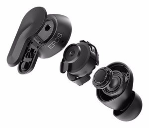 EPOS ADAPT E1 True Wireless Stereo (TWS) in-ear yritys/arkikäyttö Bluetooth kuulokemikrofoni musta