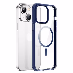 Dux Ducis Clin2 tapauksessa iPhone 14 Plus magneettinen MagSafe kansi sininen