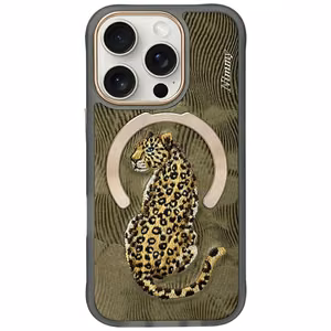 Nimmy Magnetic Fantasy Animal MagSafe Suojakuori iPhone 16 Pro Max:lle - kultainen