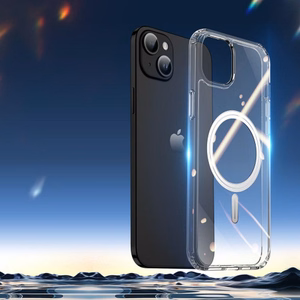 DUX DUCIS Suojakuori CLIN MAG MagSafe-yhteensopiva iPhone 15 Plus:lle läpinäkyvä