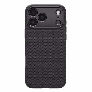 Spigen Liquid Air suojakuori mallille iPhone 18 Pro Max / 17 Pro Max – väri: mattamusta