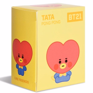 Line Friends BT21 TATA Baby Pong Pong -pehmomaskotti, 8 cm