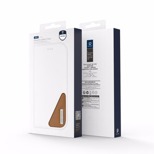 Dux Ducis Hivo Samsung Galaxy S25 Edge Suojakuori kielekkeella ja RFID-suojauksella - ruskea