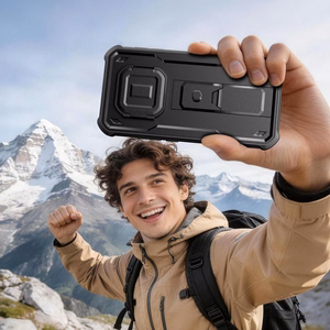 Tech-Protect Kevlar Cam+ 2-sarjan suojakuori Xiaomi Redmi Note 15 Pro 5G:lle - musta