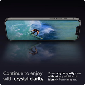 Spigen Glas.tR EZ Fit Tempered Glass for iPhone 12 / iPhone 12 Pro - 2 pcs.