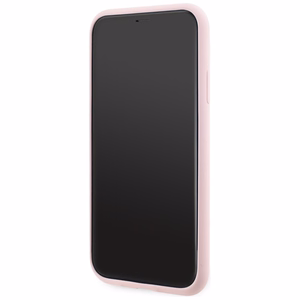 Karl Lagerfeld Silikoninen Karl&Choupette MagSafe iPhone 11:lle Suojakuori - Vaaleanpunainen