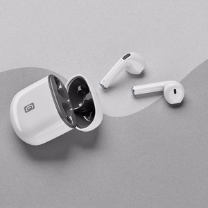 Cellularline Style Color Bluetooth 5.3 TWS-nappikuulokkeet latauskotelolla, valkoiset