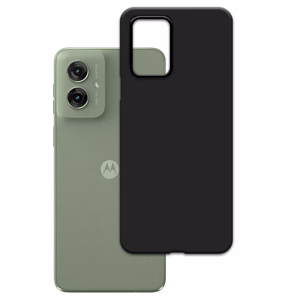 3mk Matt Case Motorola Moto G55 5G:lle - Musta