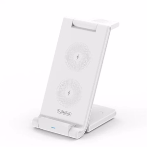 Wireless Charger Dux Ducis "W10-A 3in1" White 15W (for iPhone / Apple Watch / Airpods)