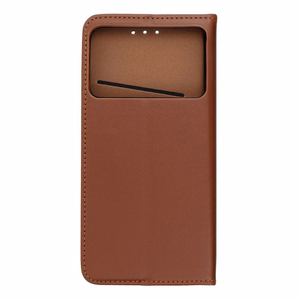 Flip case for Samsung S26 EDGE Smart Pro Book leather brown
