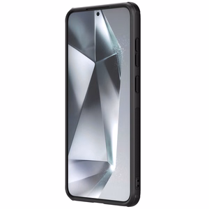 Nillkin Super Frosted Shield Pro Magneettinen Suojakuori Samsung S25:lle MagSafe-tuella - musta