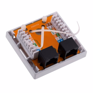 Alantec GN011 – pinta-asennettava Cat 6 -verkkorasia, valkoinen