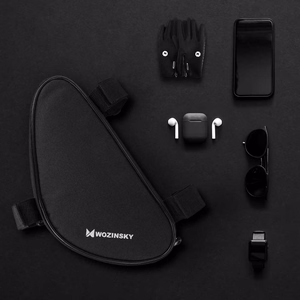 Wozinsky bicycle frame bag, 1.5 l, black (WBB11BK)