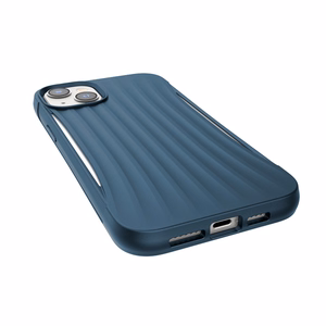 Raptic X-Doria Clutch suojakuori laitteelle iPhone 14 Plus, sininen
