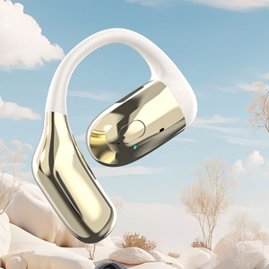Dudao U4Pro Bluetooth universaali over-ear kuulokemikrofoni molemmille korville - beige ja kultainen