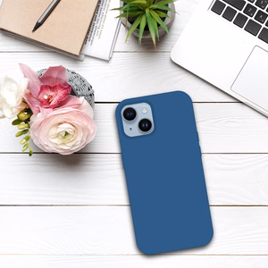 Tel Protect Silicone Premium for Iphone 15 Plus navy