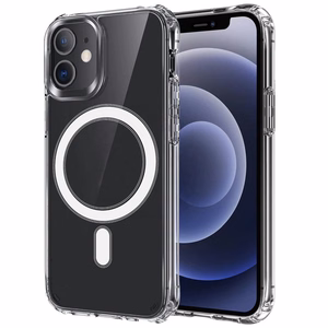 TEL PROTECT MagSilicone Suojakuori iPhone 14 Pro:lle läpinäkyvä