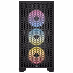 CORSAIR 3000D RGB karkaistu lasi Mid Tower -kotelo