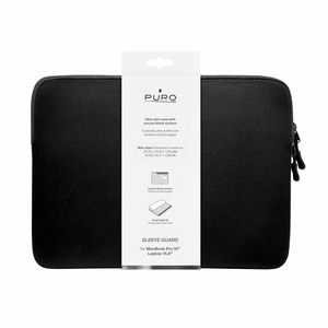 Puro Slim Guard 16" kannettavan tietokoneen laukku - musta