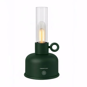 Forever Light Vintage Petroleum LED-lamppu FLR-04 pullonvihreä