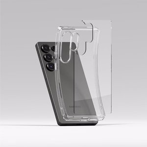 Ringke Fusion Suojakuori Samsung Galaxy S25 Ultralle - Läpinäkyvä