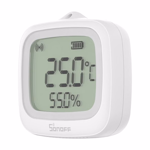 ZigBee LCD lämpötila- ja kosteusanturi Sonoff SNZB-02WD