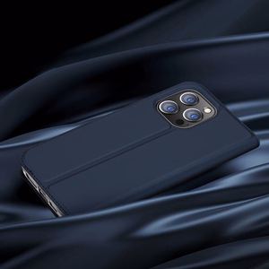 Dux Ducis Skin Pro holsteri suojus flip cover iPhone 14 Pro Maxille vaaleanpunainen