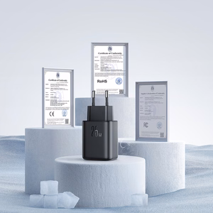 Joyroom JR-TCF23 verkkolaturi USB-C 25W SFC / PPS / PD - musta + USB-C / USB-C kaapeli 1m